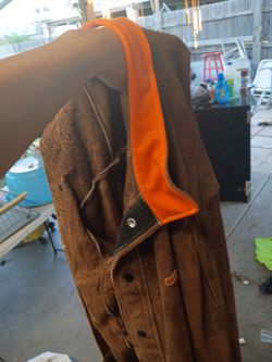 XL leather welding jacket