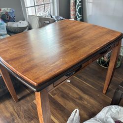 Counter Height Kitchen Table + Chairs