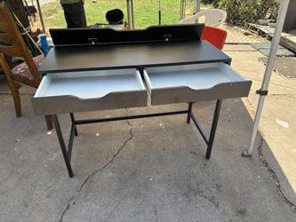 IKEA Black/brown Desk