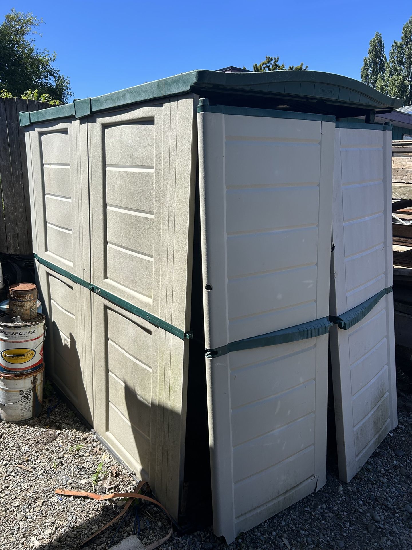 Plastic Storage Shed
