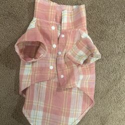 Dog/Cat Flannel Shirt (M)