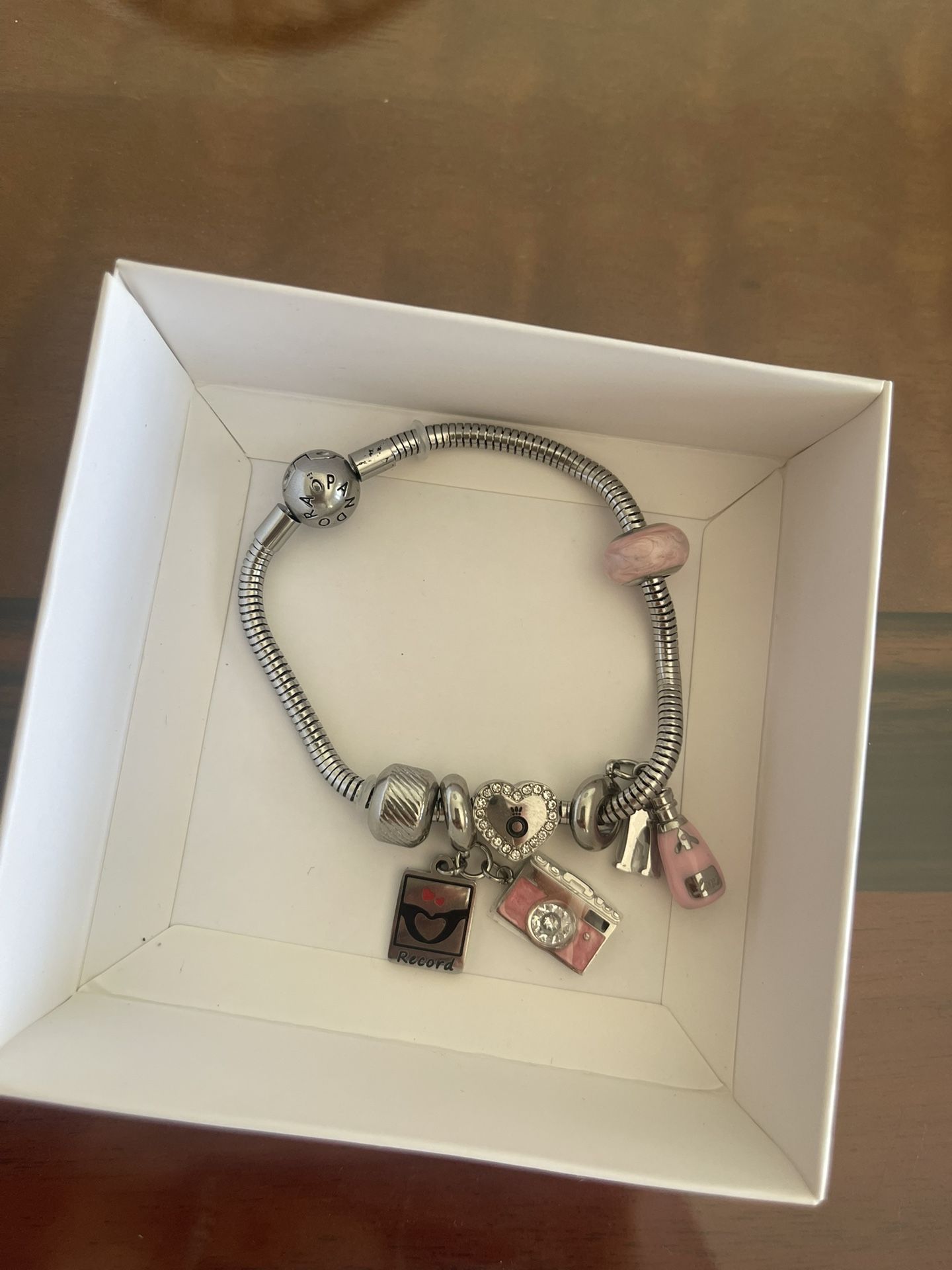 Pandora Bracelet With Charms