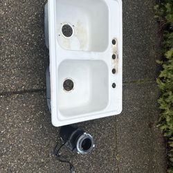Sink And Disposal Free