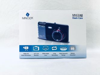Minolta 1080p Full HD Dash Camera
