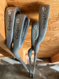Golf clubs - 4 left handed irons