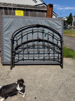 Queen bed frame