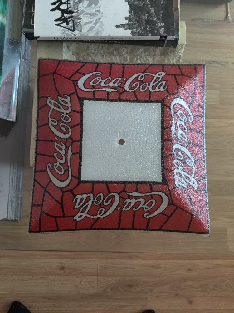 Vintage Tiffany Style Coca-Cola Ceiling Light Shade Glass Lamp Cover Fixture