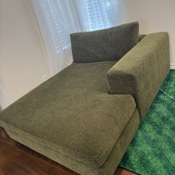 Green Chaise Couch