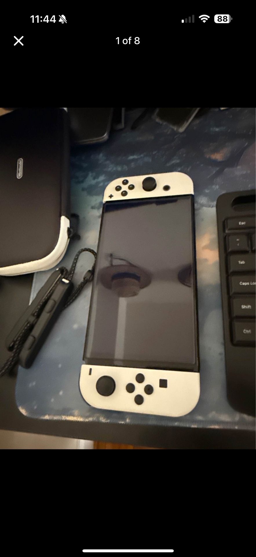Nintendo Switch OLED Model HEG-001 Handheld Console - 64GB - White