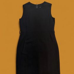 Max Mara Black Pencil Dress 