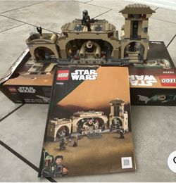 LEGO Star Wars Boba Fett Throne Room - 100% Complete Built Set Barely Used Box