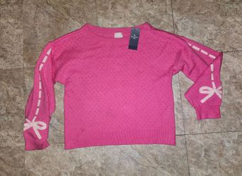 Abercrombie girls knit sweater new