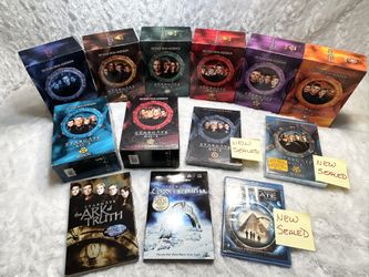 53 DVD’S STARGATE COMPLETE SERIES 47TH AVE. AND DOBBINS AND LAVEEN