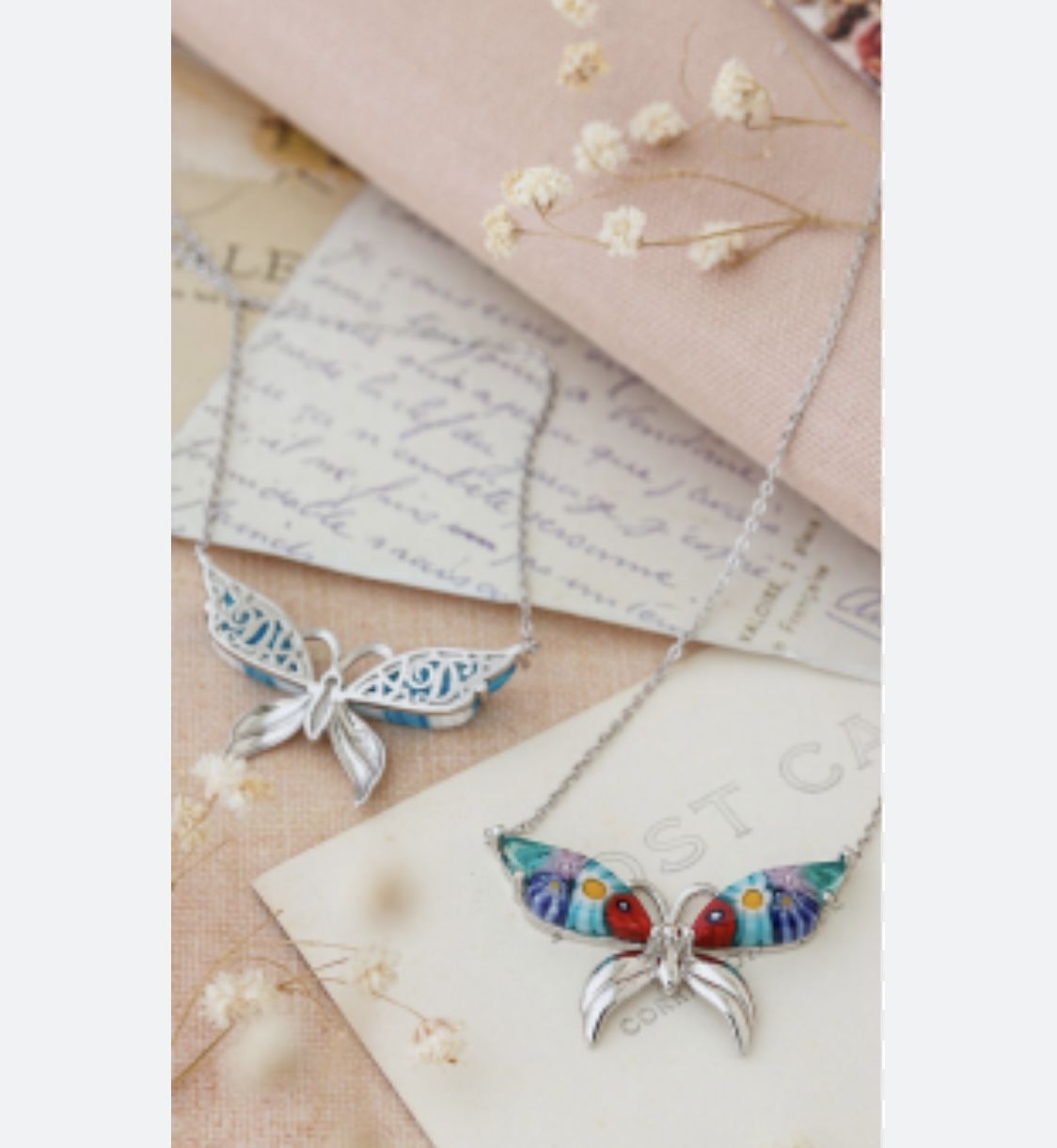 Diletto S925 Butterfly necklace