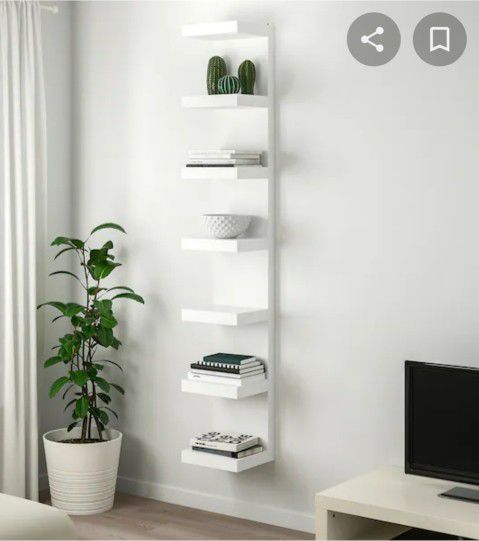 IKEA LACK Wall Shelf Unit (White)