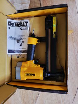 Dewalt brand new Corded Pneumatic 16-Gauge 1 in. Crown Lathing Stapler