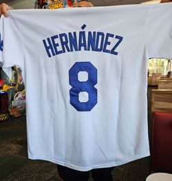 Los Angeles Dodgers Nike Kike Hernandez 2025 Championship  Jersey Home Size L