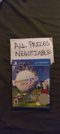 Sealed Ps4 Game.  Everybody's Golf