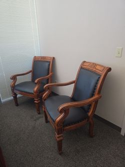 Solid wood chairs
