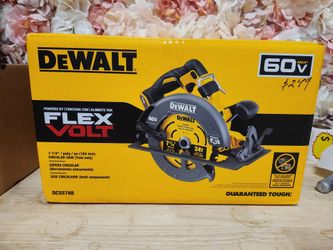 DEWALT
FLEXVOLT 60V MAX Cordless Brushless 7-1/4 in. Circular Saw with Brake (Tool Only