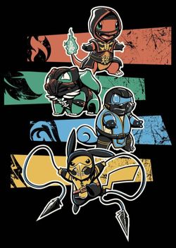 Mortal Kombat Pokémon Backpack