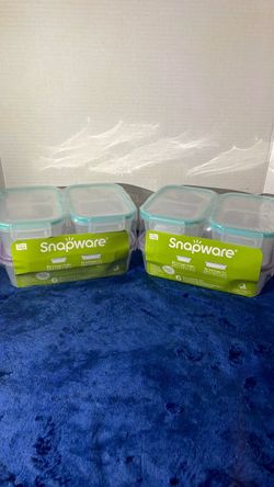 Snapware 6-Piece Plastic Container Set x2