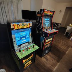 3 Player 1up Arcade. 2 Player 1 Up Arcade With Riser. 