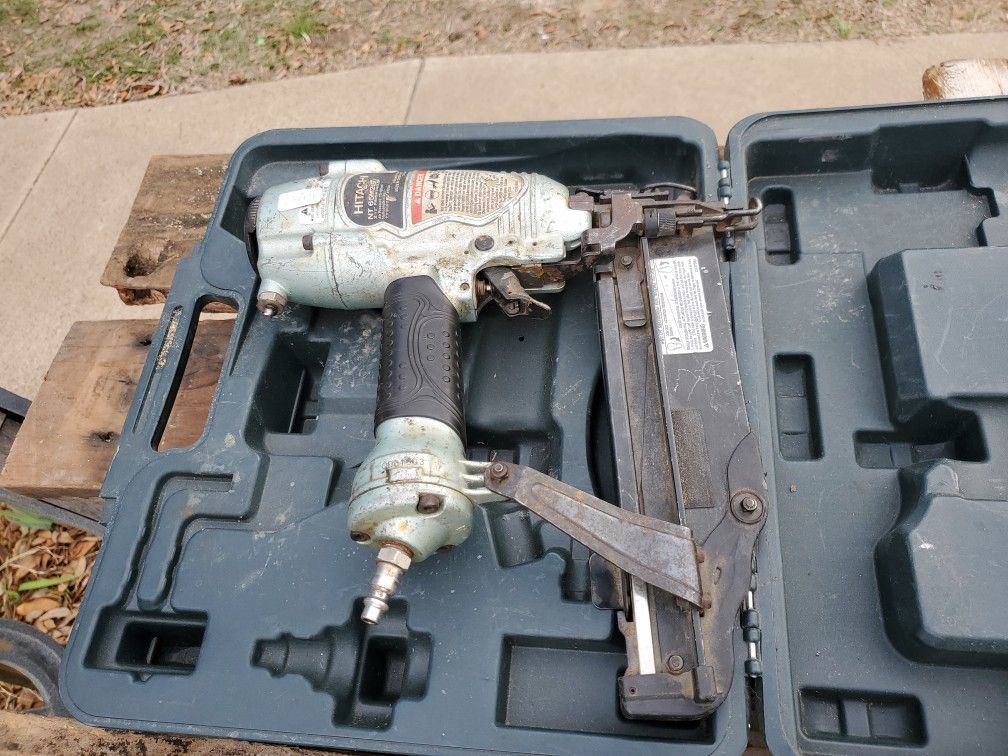 Last 3 Nail guns, HITACHI, and Others