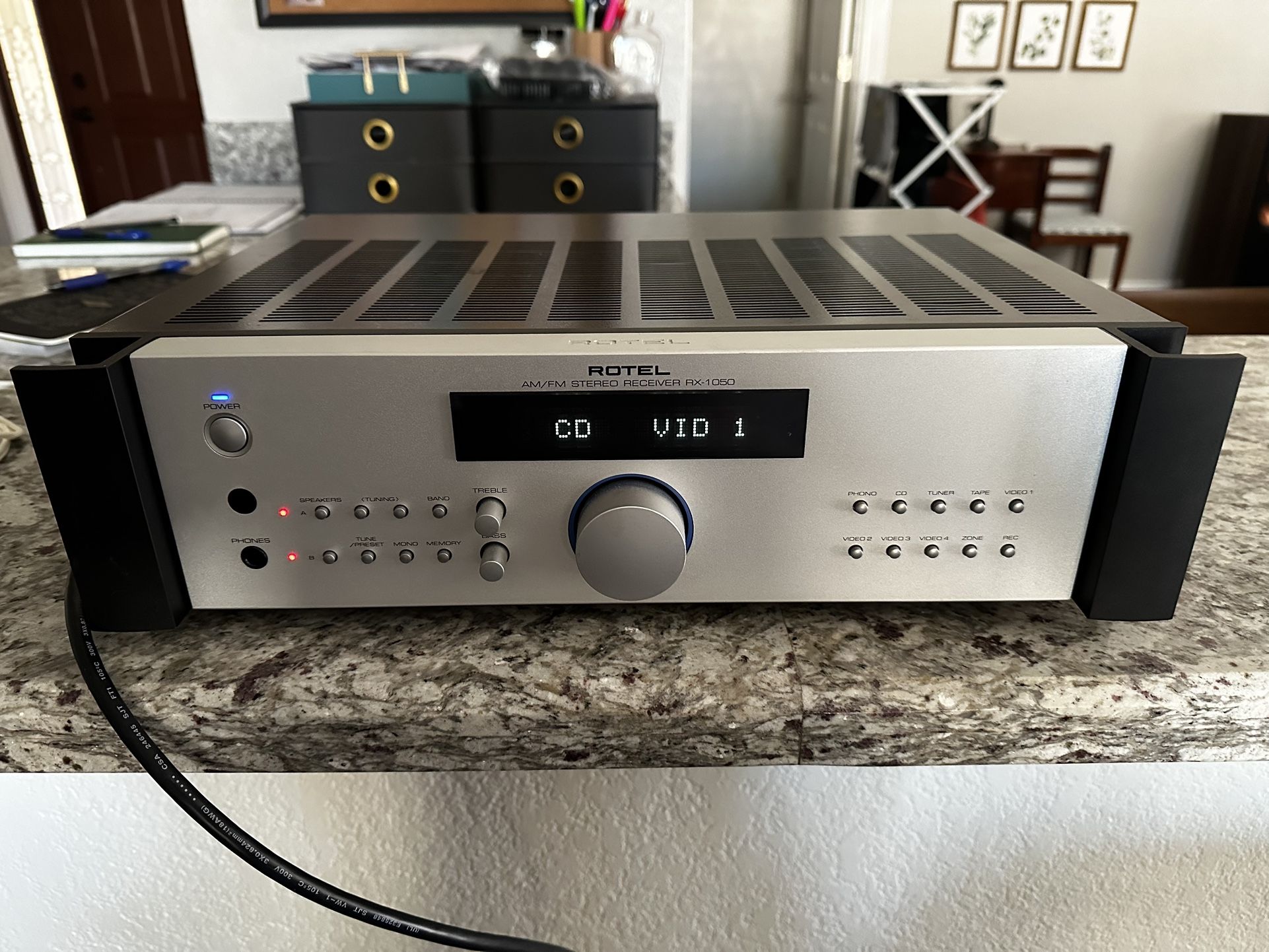 Rotel RX-1050 100W Stereo Receiver