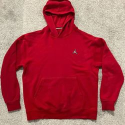 Jordan  Brooklyn Fleece Pullover Hoodie Mens M - Red

