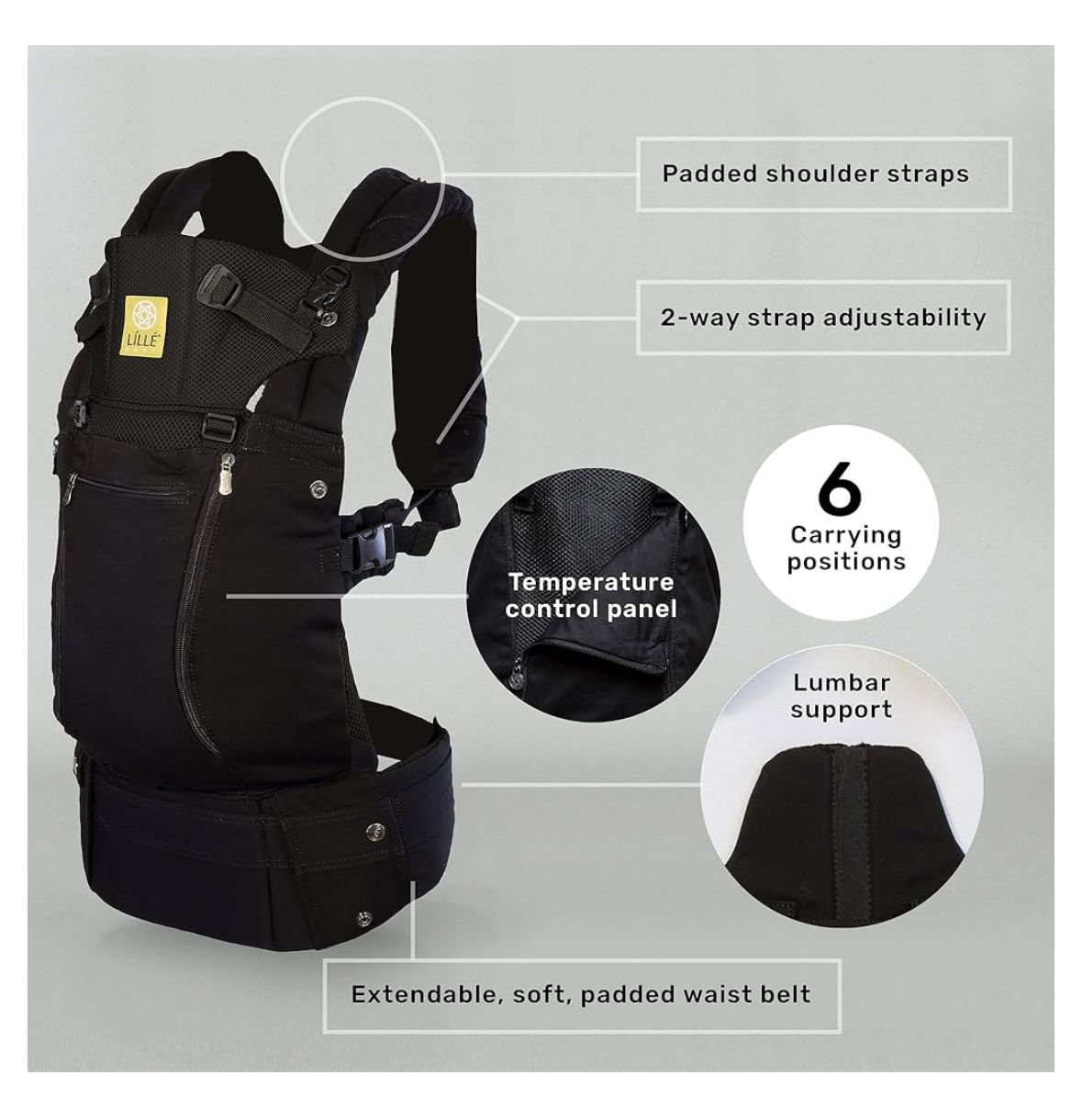 LÍLLÉbaby 6-in-1 Baby Carrier