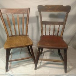 Shabby Chic Antique Chairs