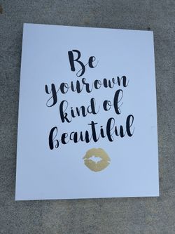 Be Your Own Kind Of Beautiful Home Decor
