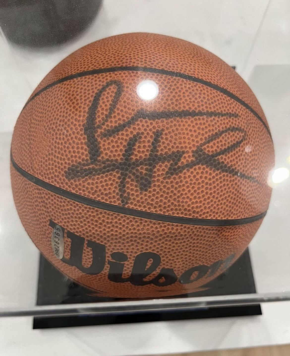 Penny Hardaway Signed Mini Basketball
