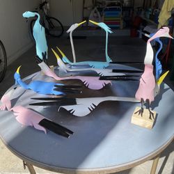 Yard Birds & Statue Birds