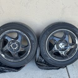 Rims W Used Tires