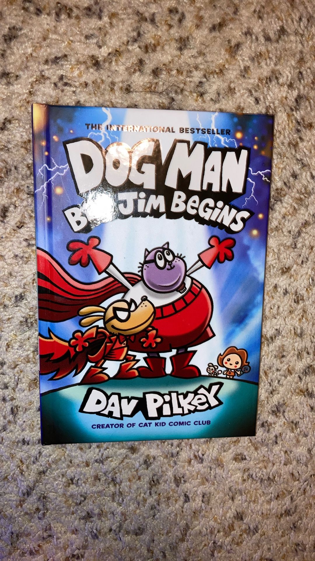 Dog Man: Big Jim Begins, Hard Cover Book Brand New