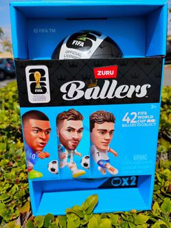 ZURU BALLERS FIFA world cup figures soccer players