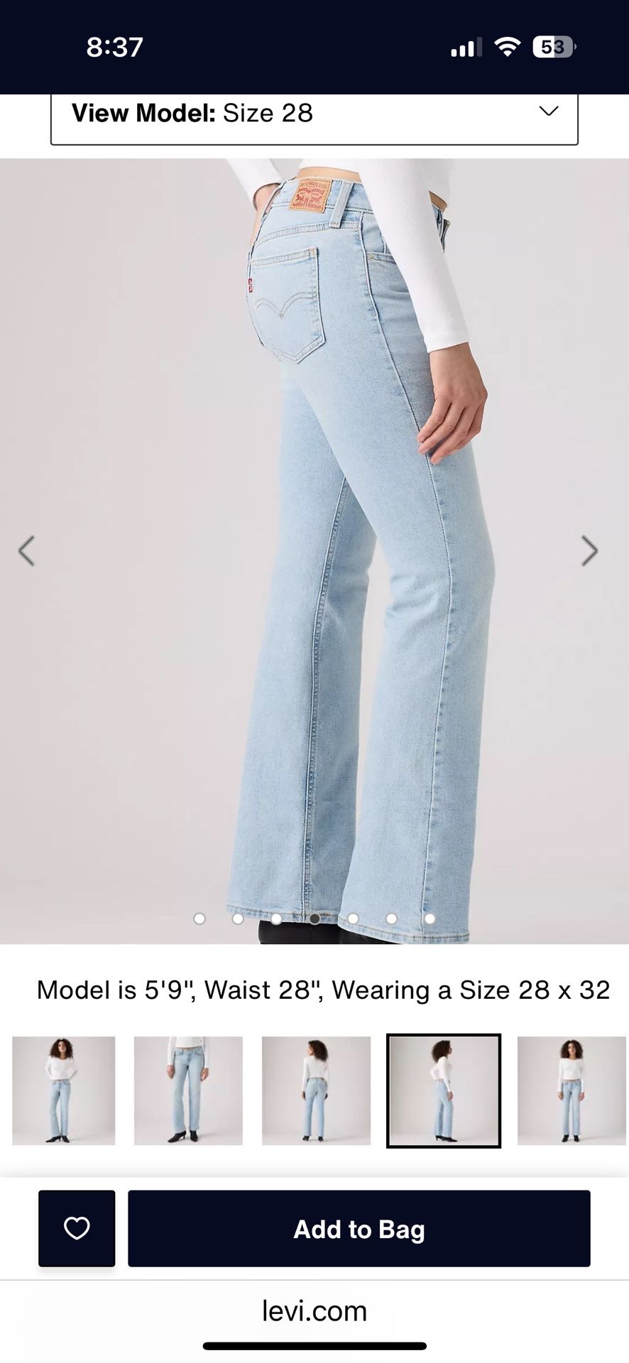 Levi's superlow boot