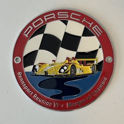 Porsche Rennsport Reunion 6 Grille badge Limited Edition