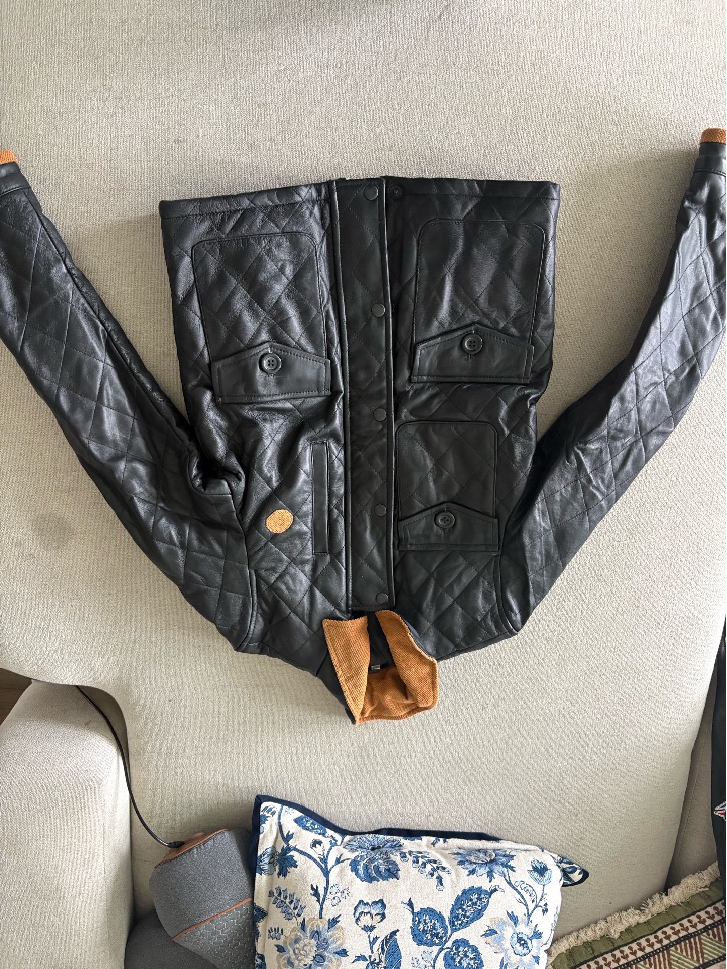 Premium Quilted Leather Jacket for Women