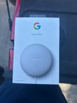 Google Nest Mini 2nd Generation Smart Speaker