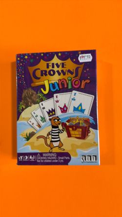 Five crowns Junior rummy game that is funny to play with your children