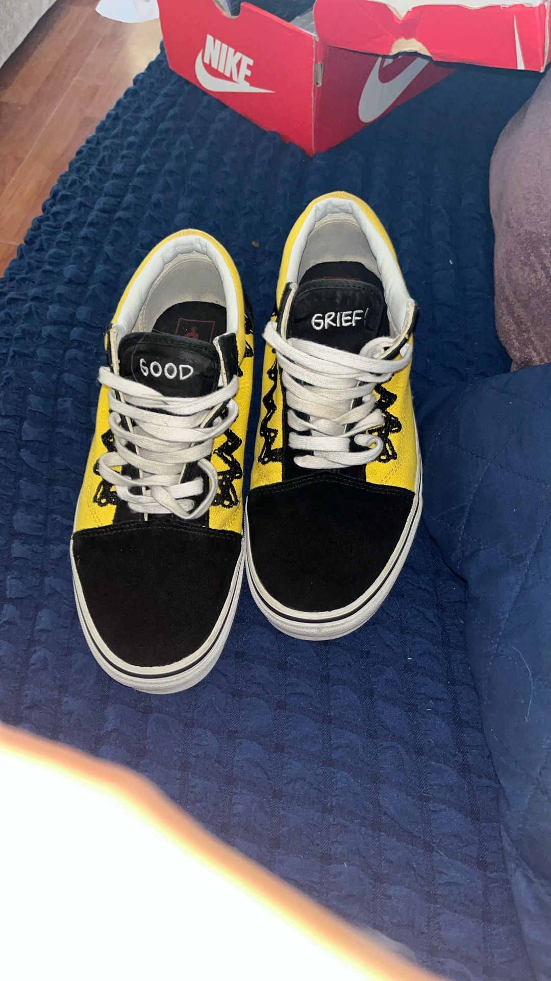 Vans Peanuts X Old Shool Charlie Brown