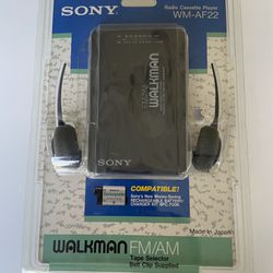 SONYWalkman FM/AM Radio Cassette Player