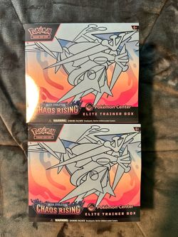 Chaos Rising Pokémon Center Elite Trainer Box (2)