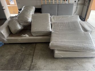 ***Living spaces couch with chase lounge***