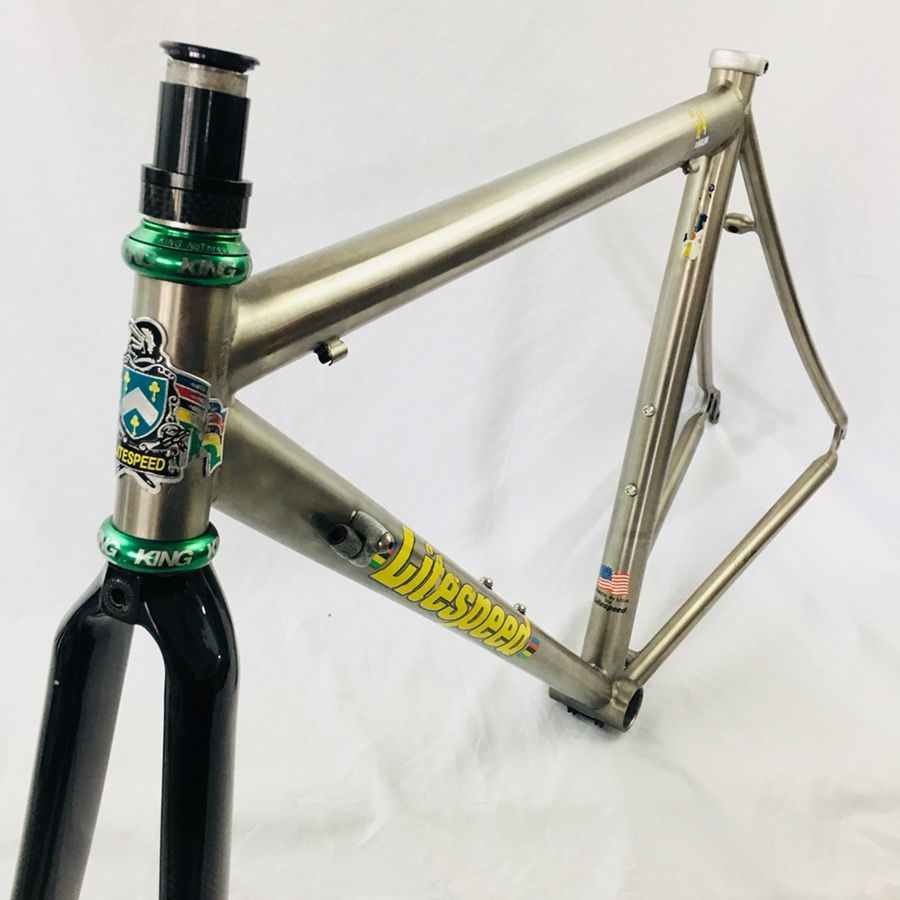 Litespeed Vortex 6/4 Titanium Frame / Chris King Headset / Carbon Fork / 49cm