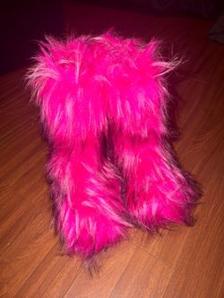pink buzzy boots women’s size 10 men’s size 8