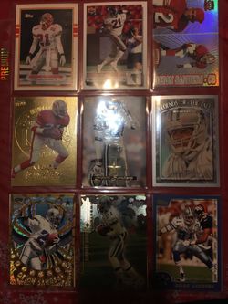 Deion Sanders 12 Card Lot
